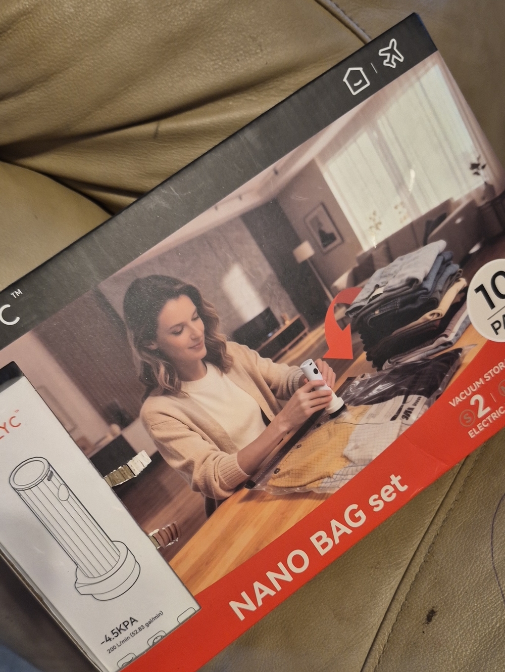 Nano Bag Set Vacuum Storage - New